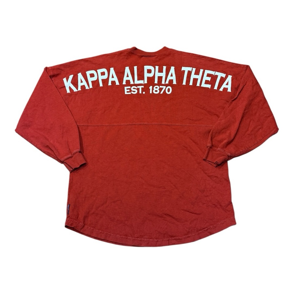 Spirit Jersey Kappa Alpha Theta In Maroon Sz S